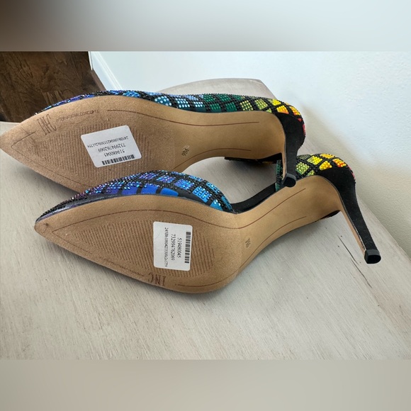 INC International Concepts rainbow stilettos. Size 9. Never worn. - Picture 8 of 8